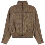 Brunello Cucinelli Shiny Zipper Pull Jacket