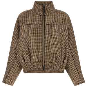 Brunello Cucinelli Shiny Zipper Pull Jacket