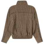 Brunello Cucinelli Shiny Zipper Pull Jacket