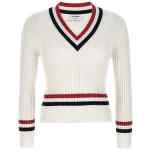 Thom Browne Rwb Intarsia Sweater