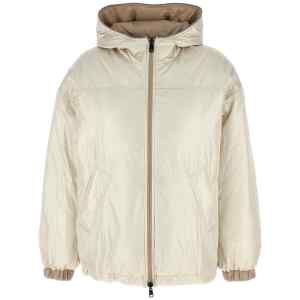 Brunello Cucinelli Laminated Reversible Down Jacket