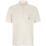 Brunello Cucinelli Heraldic Logo Polo Shirt
