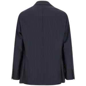 Brunello Cucinelli Pinstripe Batavia Blazer