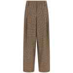 Brunello Cucinelli Prince Of Wales Lamé Pants