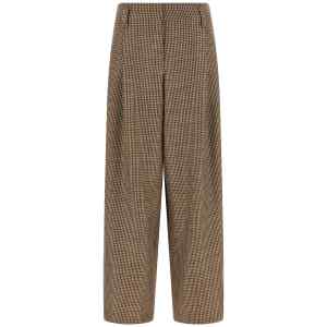 Brunello Cucinelli Prince Of Wales Lamé Pants