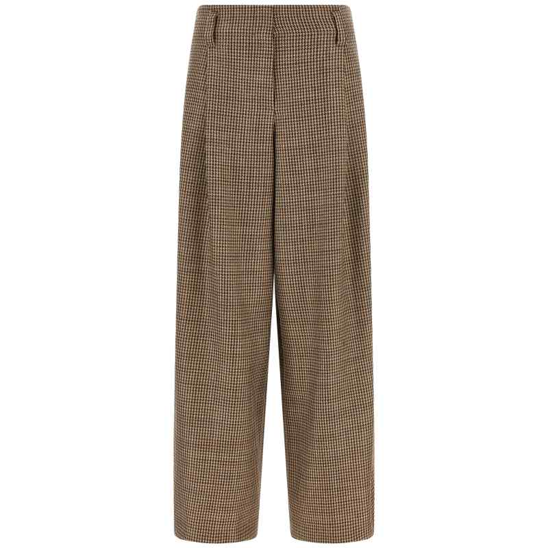 MP546P9317C001_01_M_2026-06-01T07-53-24.276Z Brunello Cucinelli Prince Of Wales Lamé Pants