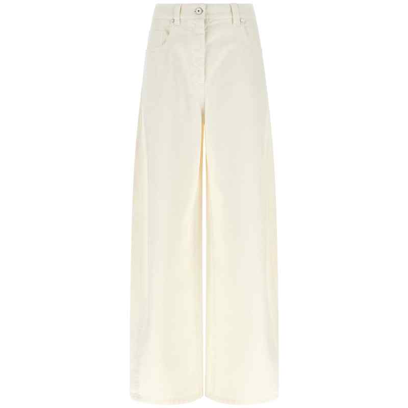 Brunello Cucinelli The Wide Barrel Jeans