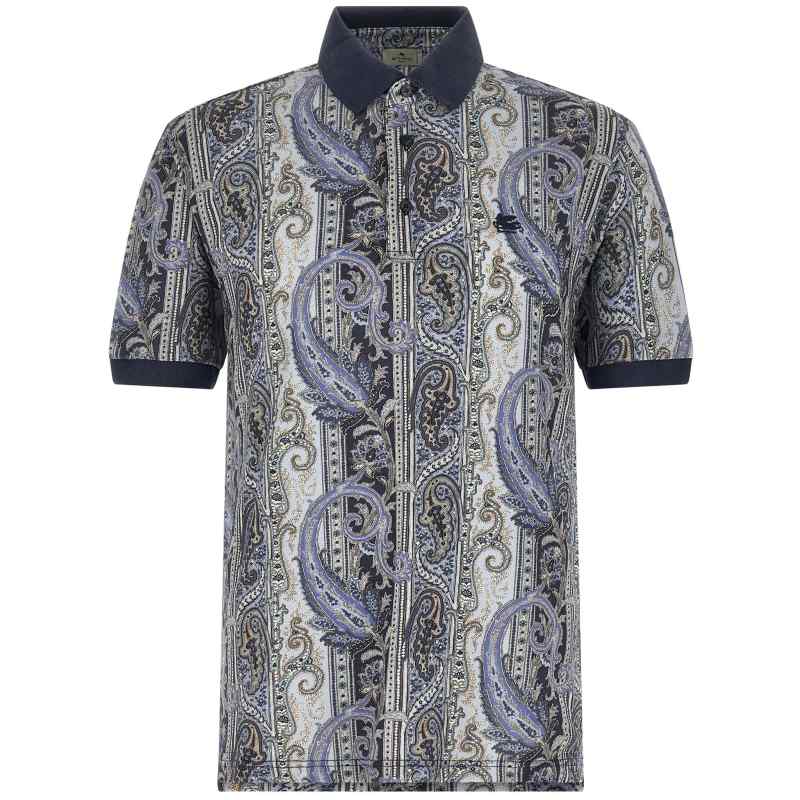 Etro Arnica Paisley Polo Shirt
