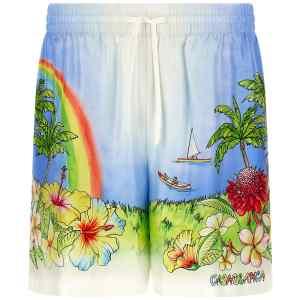 Casablanca Aloha Bermuda Shorts
