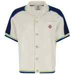 Casablanca Tennis Cotton Crochet Shirt