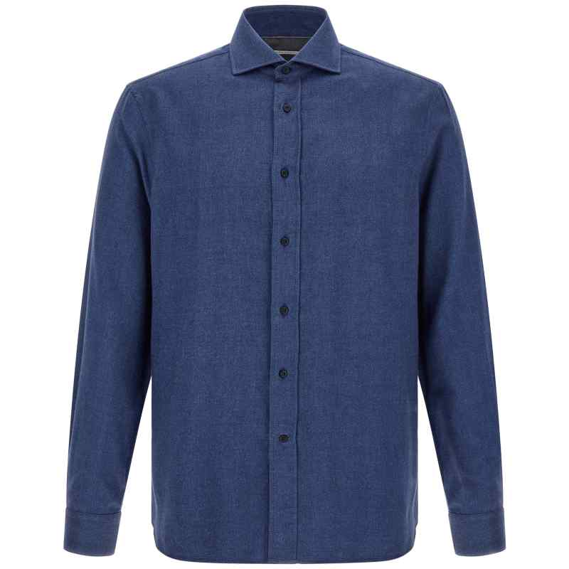 Brunello Cucinelli Herringbone Shirt
