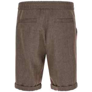 Brunello Cucinelli Linen And Wool Bermuda Shorts