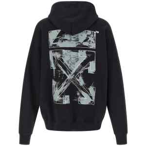Off White Paint Arrow Skate Hoodie