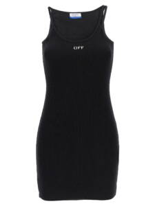 Off White Off Stamp Dress