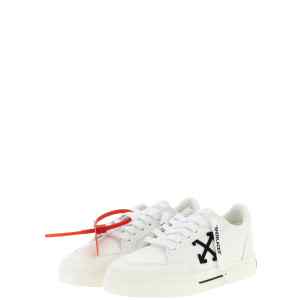 Off White Vulcanized Sneakers