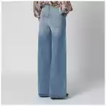 ISABEL MARANT Light blue Lemony wide-leg jeans