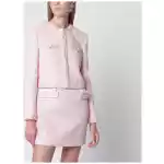 Self-Portrait Pink bouclé jacket