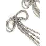 Self-Portrait Double Crystal Bow Earrings