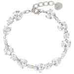 Self-Portrait Crystal Droplet Bracelet