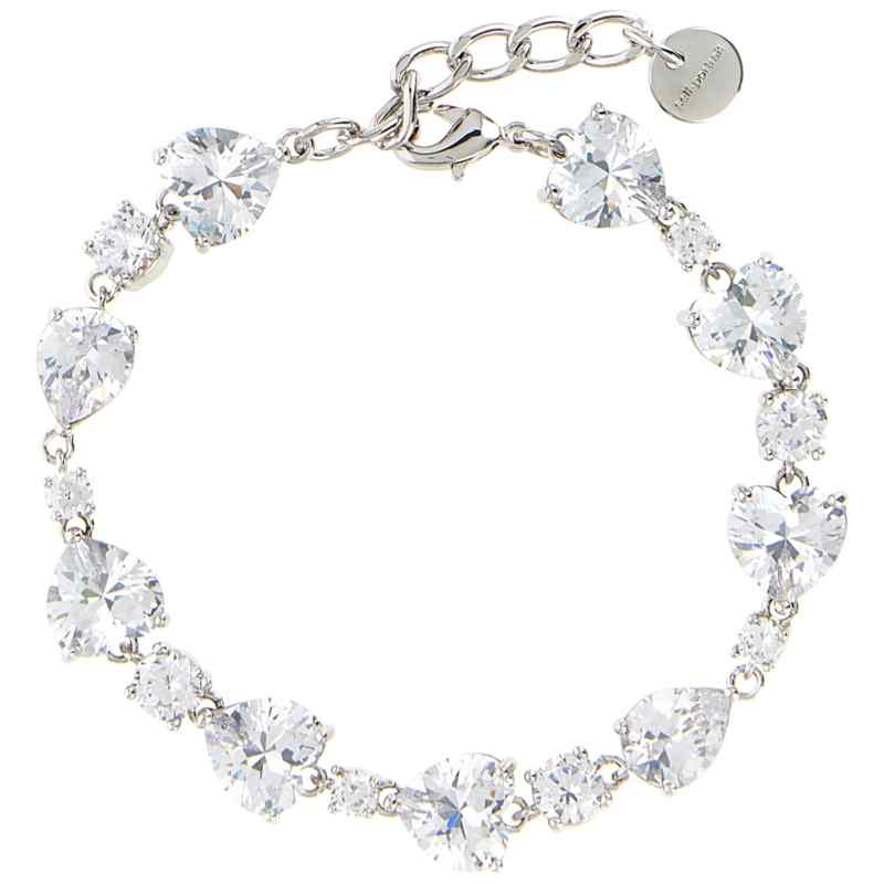 PF26650BSLSILVER_01_M_2026-05-14T07-25-40.018Z Self-Portrait Crystal Droplet Bracelet