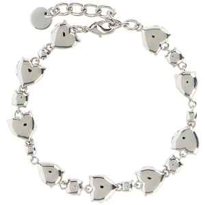 Self-Portrait Crystal Droplet Bracelet