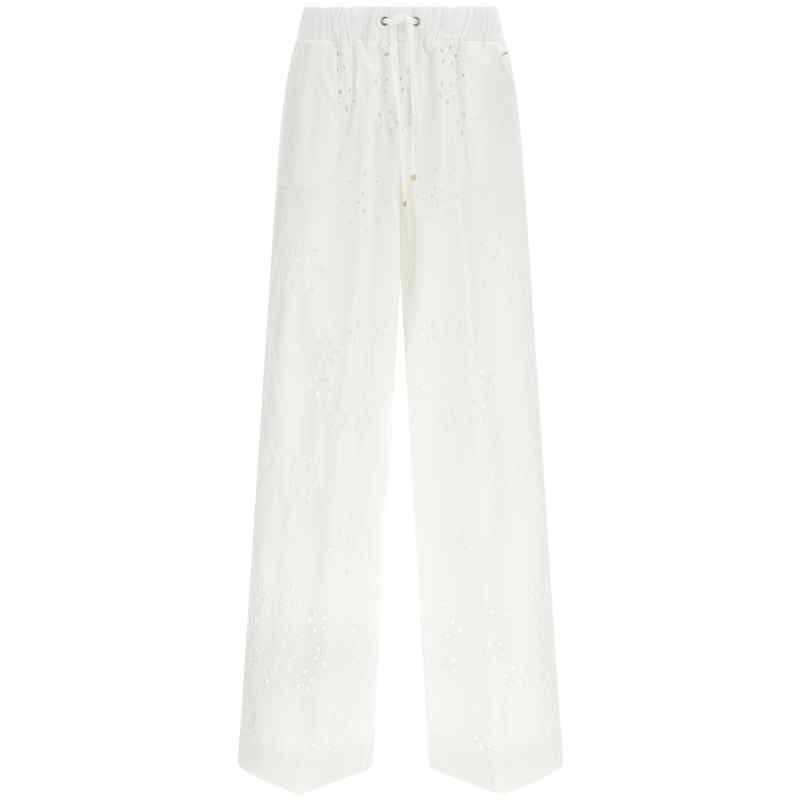 Herno Broderie Anglaise Pants