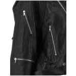 Rick Owens Cropped Scarf Flight Jacket
