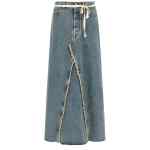 Maison Margiela Raw Hem Denim Skirt