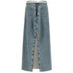 Maison Margiela Raw Hem Denim Skirt