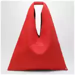 MM6 Maison Margiela Japanese bag in orange mesh