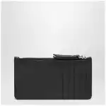Maison Margiela Black Four Stitches Zip Cardholder