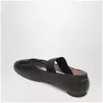 MM6 Maison Margiela Anatomic Numeric black ballet flats