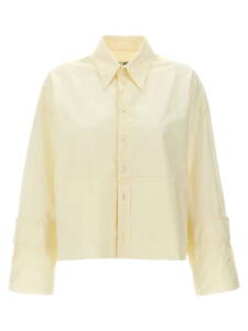 Mm6 Maison Margiela Logo Print Shirt