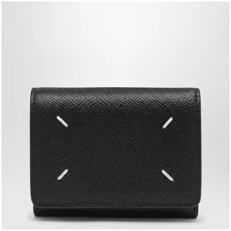 Maison Margiela Four Stitches trifold wallet black