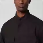 ZEGNA Brown linen overshirt