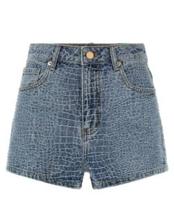 Self-Portrait Rhinestone Shorts