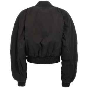 The Andamane Sierra Cropped Bomber Jacket