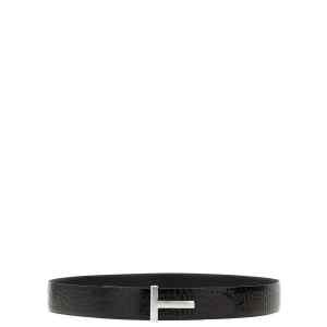 Tom Ford Reversible Crocodile Leather Belt