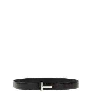 Tom Ford Reversible Crocodile Leather Belt