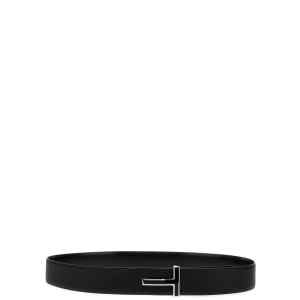 Tom Ford Logo Leather Belt