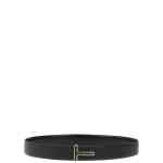 Tom Ford Logo Buckle Reversible Belt