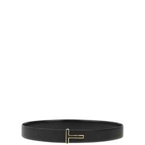 Tom Ford Logo Buckle Reversible Belt