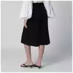 TheLatest Black cotton Dakota bermuda shorts