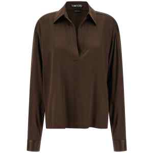 Tom Ford Silk Polo Shirt