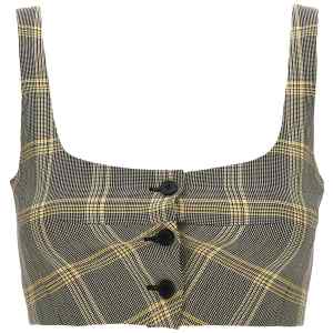 Marni Top Cropped Check