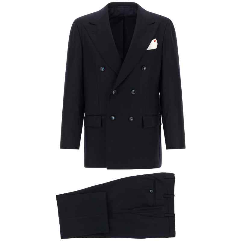 Kiton Virgin Wool And Cashmere Dress