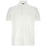 Zegna Piqué Cotton Polo Shirt