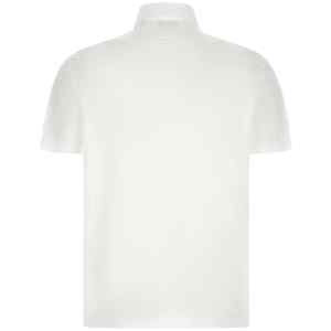 Zegna Piqué Cotton Polo Shirt
