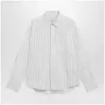 Ami Paris White striped Ami de Coeur shirt