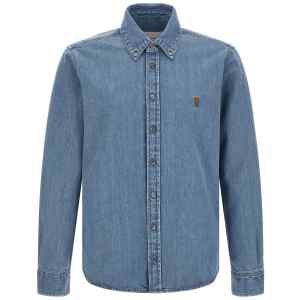 Ami Paris Ami De Coeur Denim Shirt